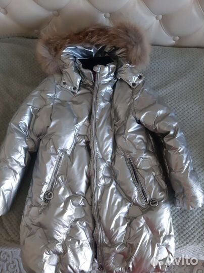 Пуховик для девочки 134