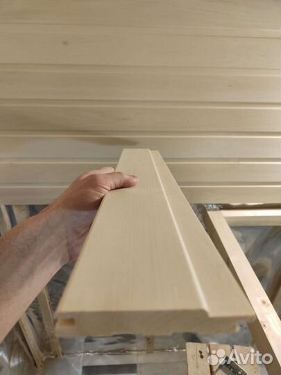 Вагонка липа и осина для бани