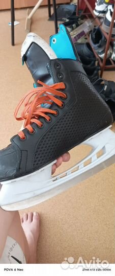 Коньки хоккейные Fisher, 42 размер