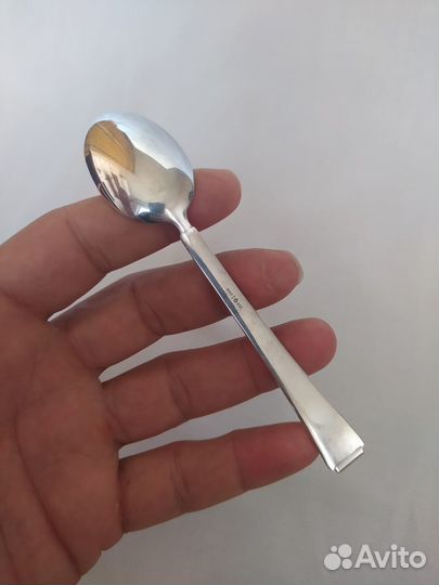 Детская серебряная ложка Германия