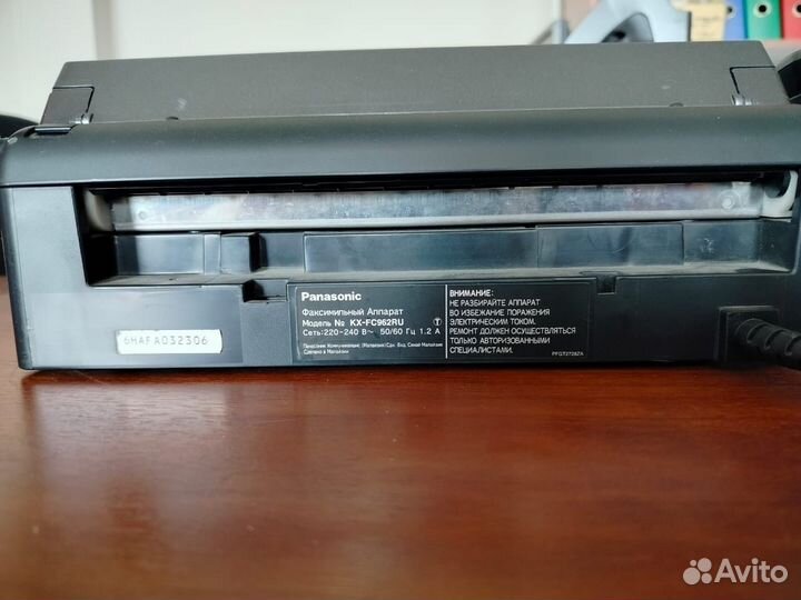 Телефон факс panasonic KX-FC962RU