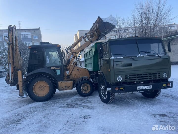 Аренда экскаватора погрузчика case