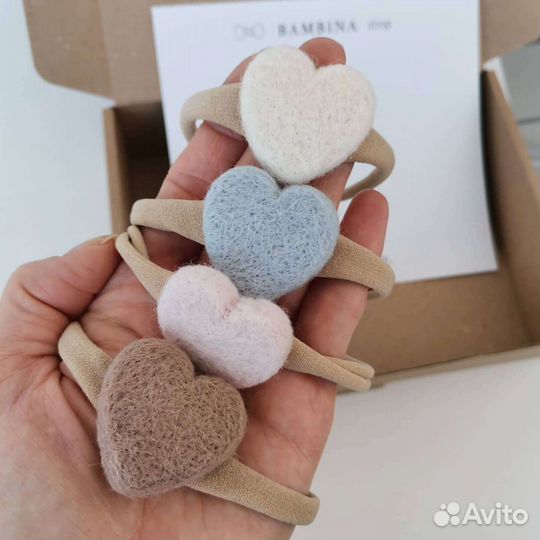 Нежные повязочки на голову для самых маленьких при