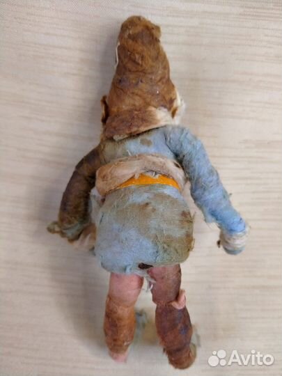 Ватная ёлочная игрушка Гном/старик