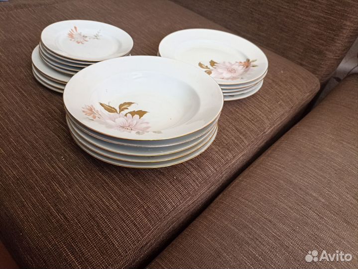 Столовый сервиз фарфор СССР