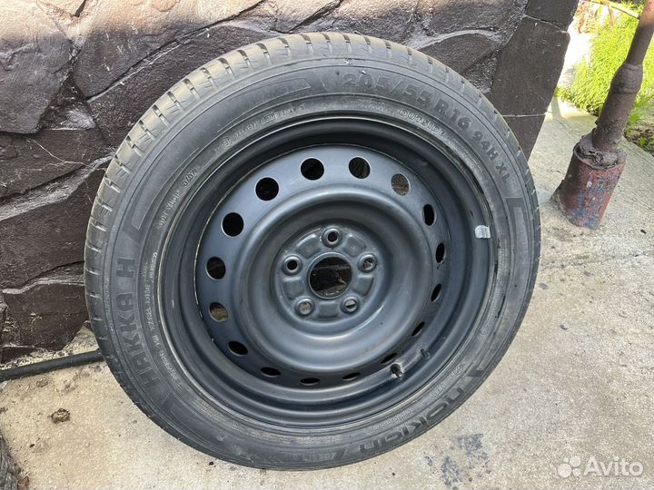 Резина r16 205 55 1 шт nokian hakka h