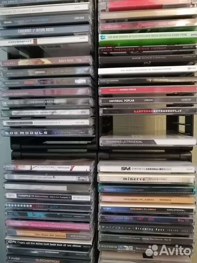 Коллекция cd дисков EBM часть 2