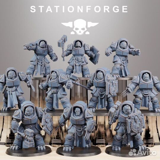 Набор миниатюр Warhammer 40000. Печать под заказ