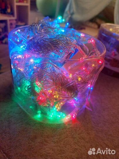 Гирлянда штора/занавес/звезды 3 на 2/3 на 2,5/3на3