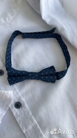 Белая рубашка для мальчика 104