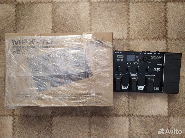 Гитарный процессор NUX-MFX-10
