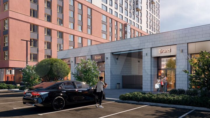 2-к. квартира, 49 м², 6/26 эт.