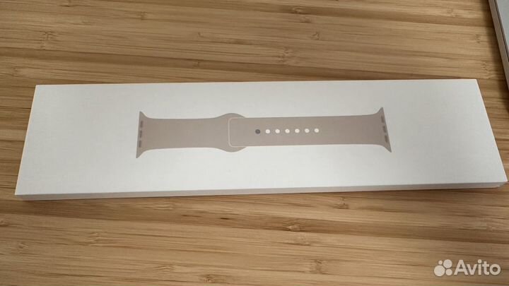 Ремешок apple watch размер L/M, starlight