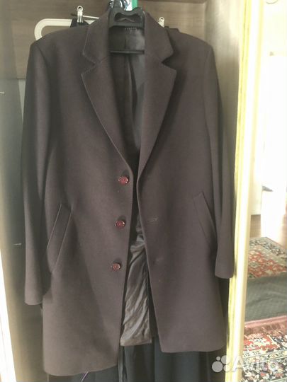 Пальто кашемировое мужское