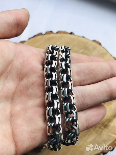 Серебряная цепочка Бисмарк