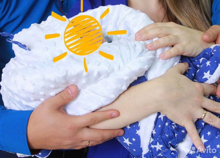 Конверт на выписку для мальчика весна осень