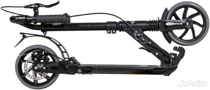 Самокат городской Tech Team Ram Black 1/2