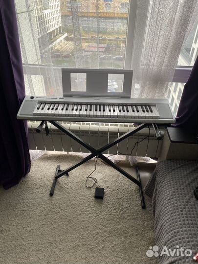 Синтезатор yamaha np 12 wh