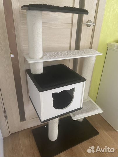 Когтеточка с домиком большая