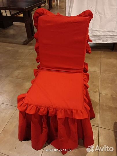 Чехлы на стулья бу