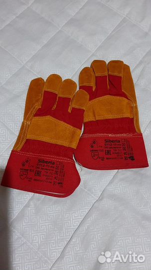 Кожаные(на меху и без), рабочие перчатки