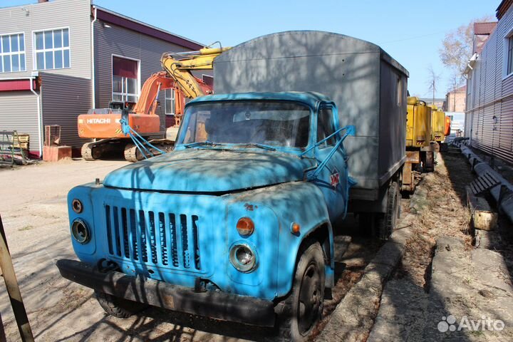 Газ 53 фургон техпомощь