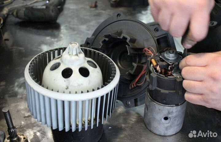 Ремонт мотора печки Лексус
