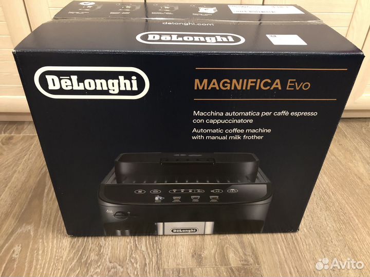 Кофемашина delonghi magnifica evo ecam 290.21B S11