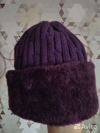 Женская шапка и снуд