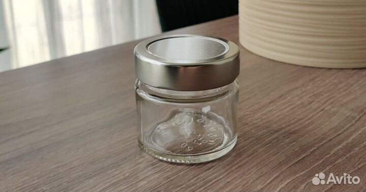 Банка твист 100мл стеклянная
