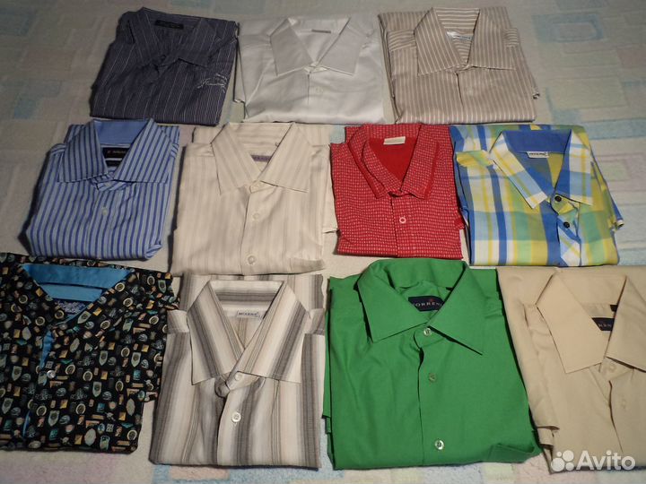 Рубашка мужская 46-48-50 размер