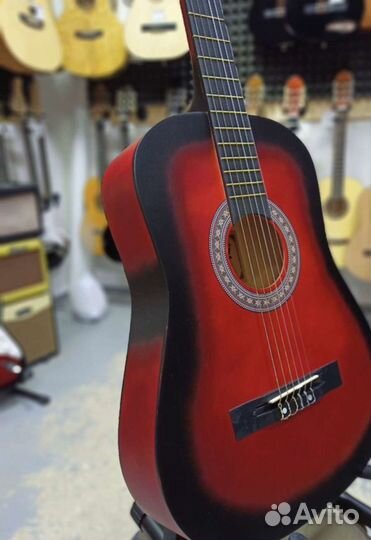 Гитара классическая бордо