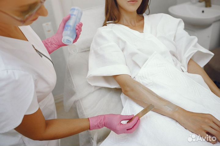 Кабинет лазерной эпиляции с клиентской базой