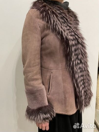 Дубленка натуральная женская (Италия) р. 46-48