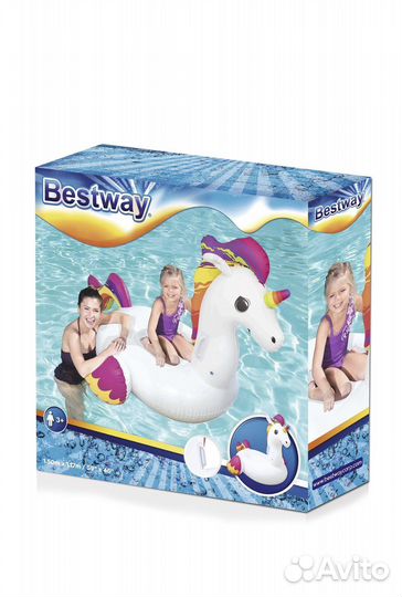 Надувной единорог bestway