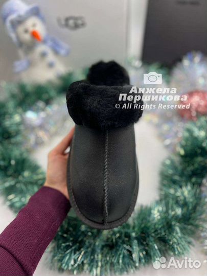 Тапочки Ugg Slippers Scufette Metallic Black