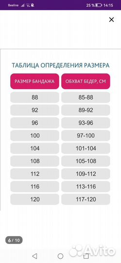 Бандаж послеоперационный