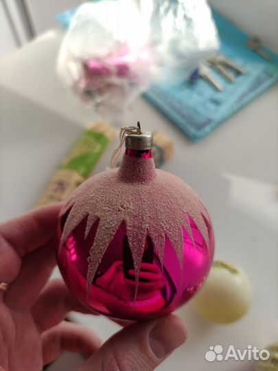 Елочные игрушки СССР