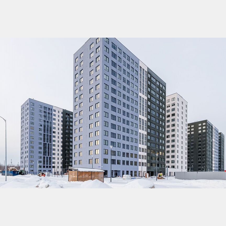 2-к. квартира, 57 м², 2/15 эт.