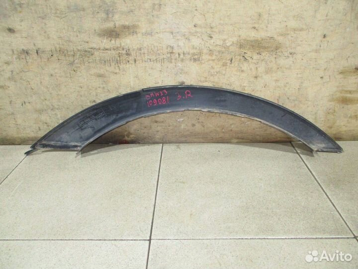 Накладка заднего крыла правого BMW X3 (E83)