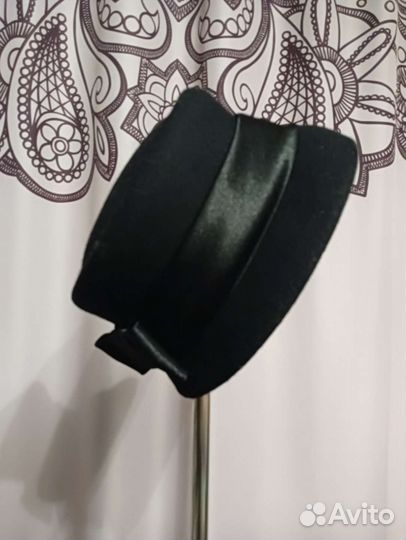 Шляпа фетровая женская черная