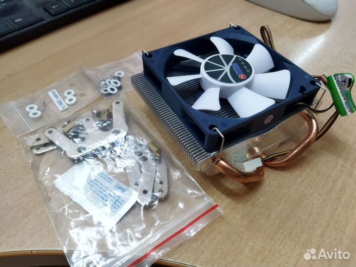 Кулер универсальный Titan TTC-NC35TZ/PW(RB)