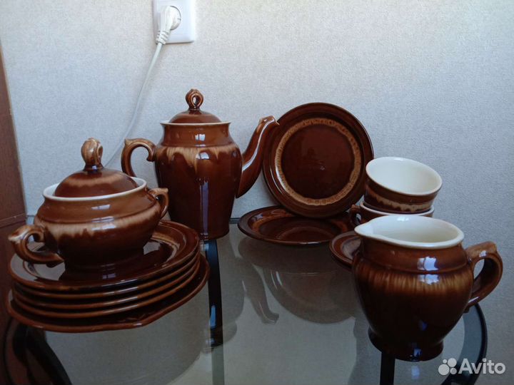 Кофейный сервиз Конаково6 персон 22 предмета