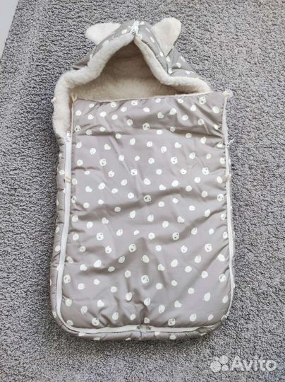 Конверт зимний на овчине