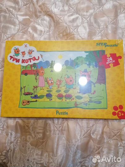 Новые макси пазлы 24 детали