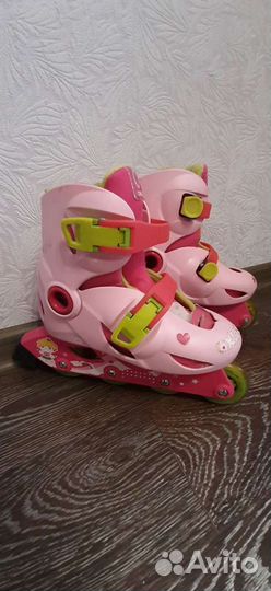 Роликовые коньки детские раздвижные