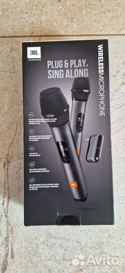 Безпроводные микрофоны jbl