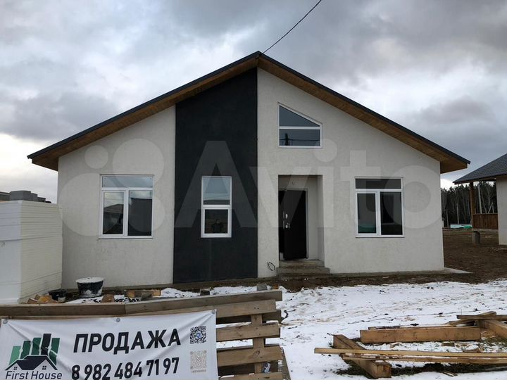 Коттедж 114,2 м² на участке 6 сот.