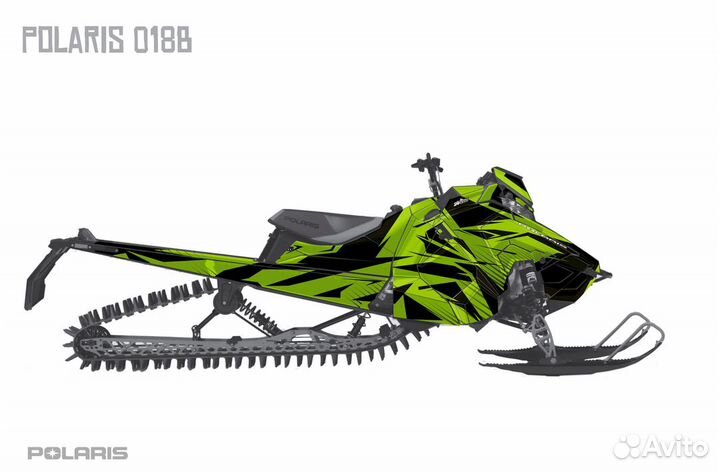 Наклейки VEL На Снегоход Polaris Axys 018B