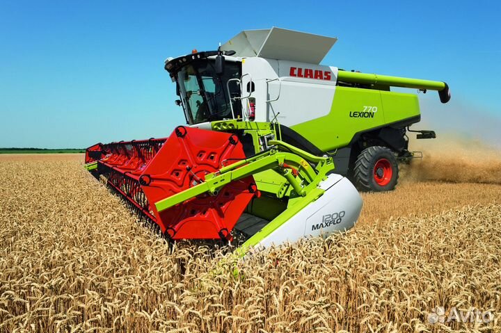 Уборка урожая комбайны Клаас Люксион